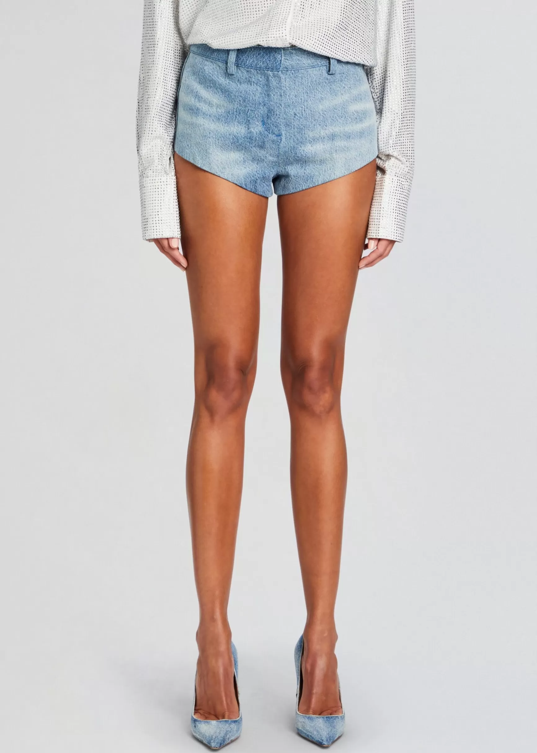 RETROFÊTE*Retrofete Brianna Denim Short Vintage Oasis
