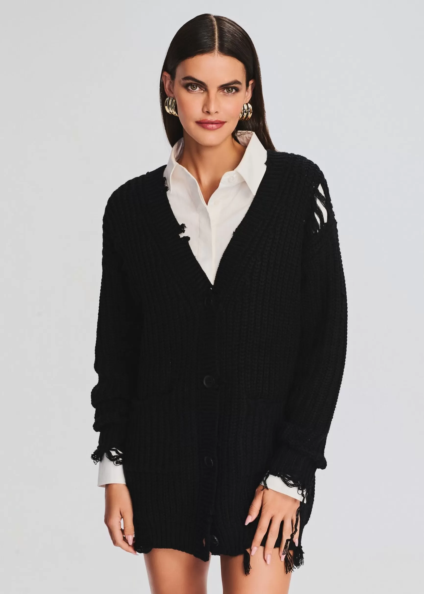 Dresses*Retrofete Florence Sweater Dress Black