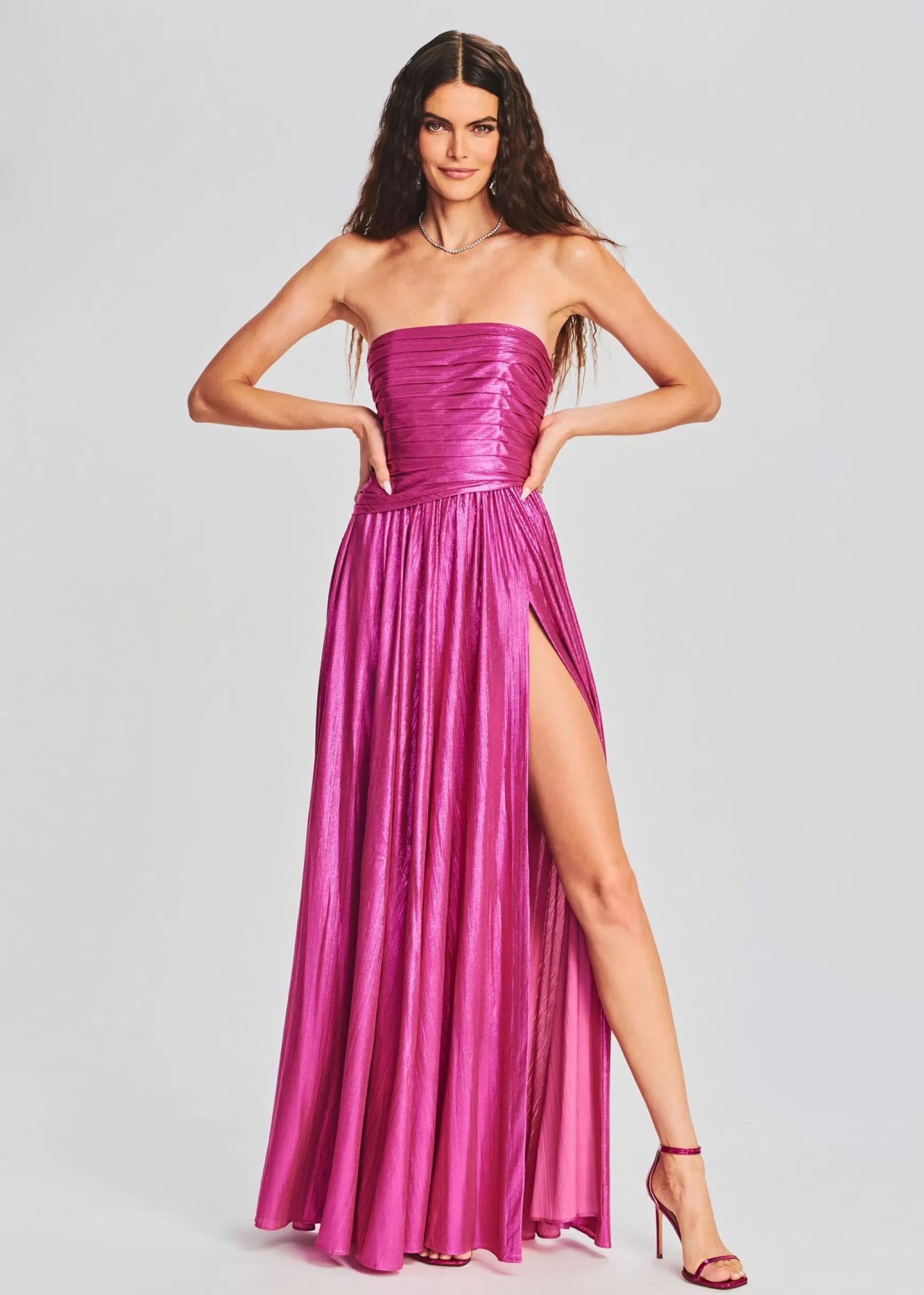 RETROFÊTE*Retrofete Jacie Dress Hot Pink
