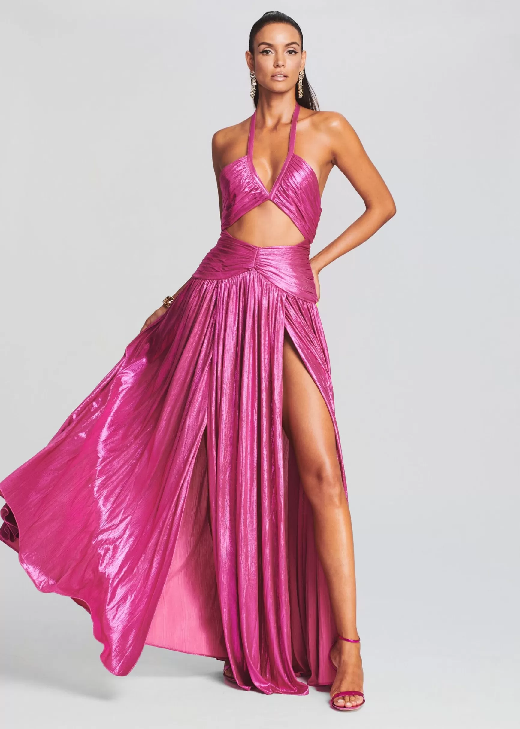RETROFÊTE*Retrofete Juliana Dress Hot Pink