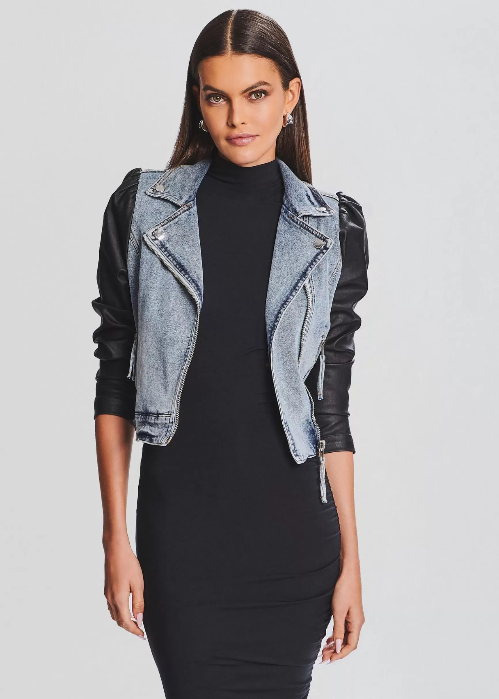 Denim*Retrofete Lo Jacket Alani Coated Black
