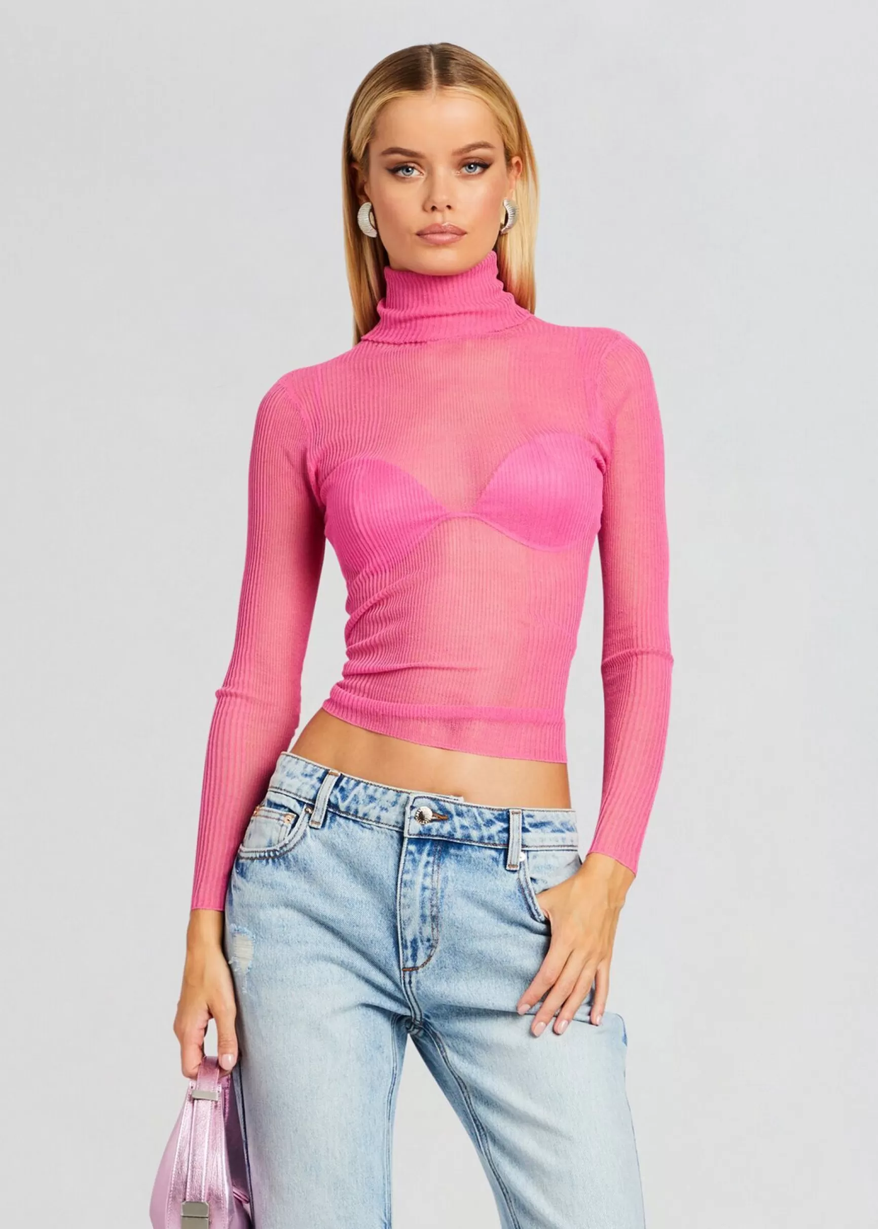 Spring Knits*Retrofete Piper Sweater Malibu Pink