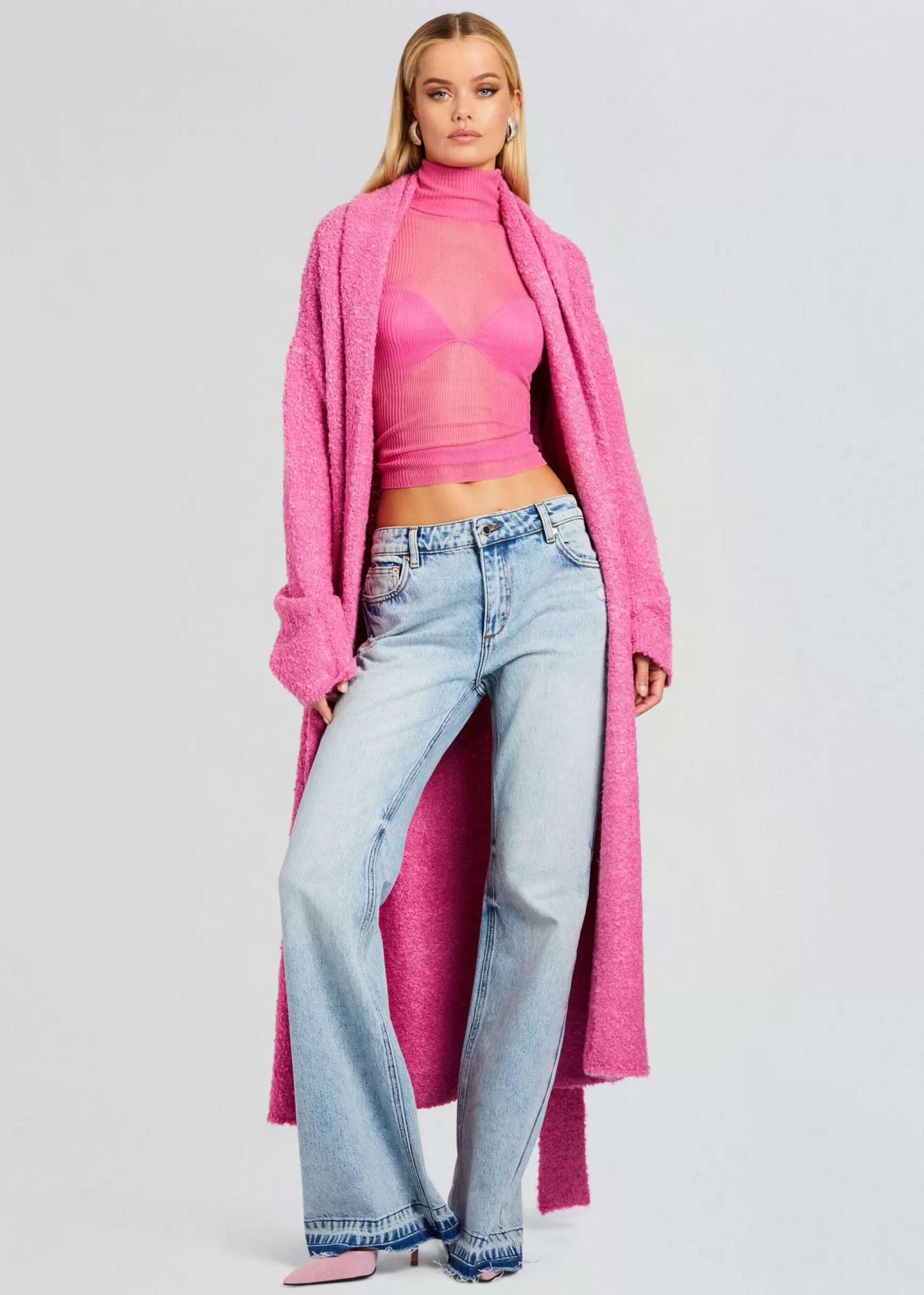 Spring Knits*Retrofete Piper Sweater Malibu Pink