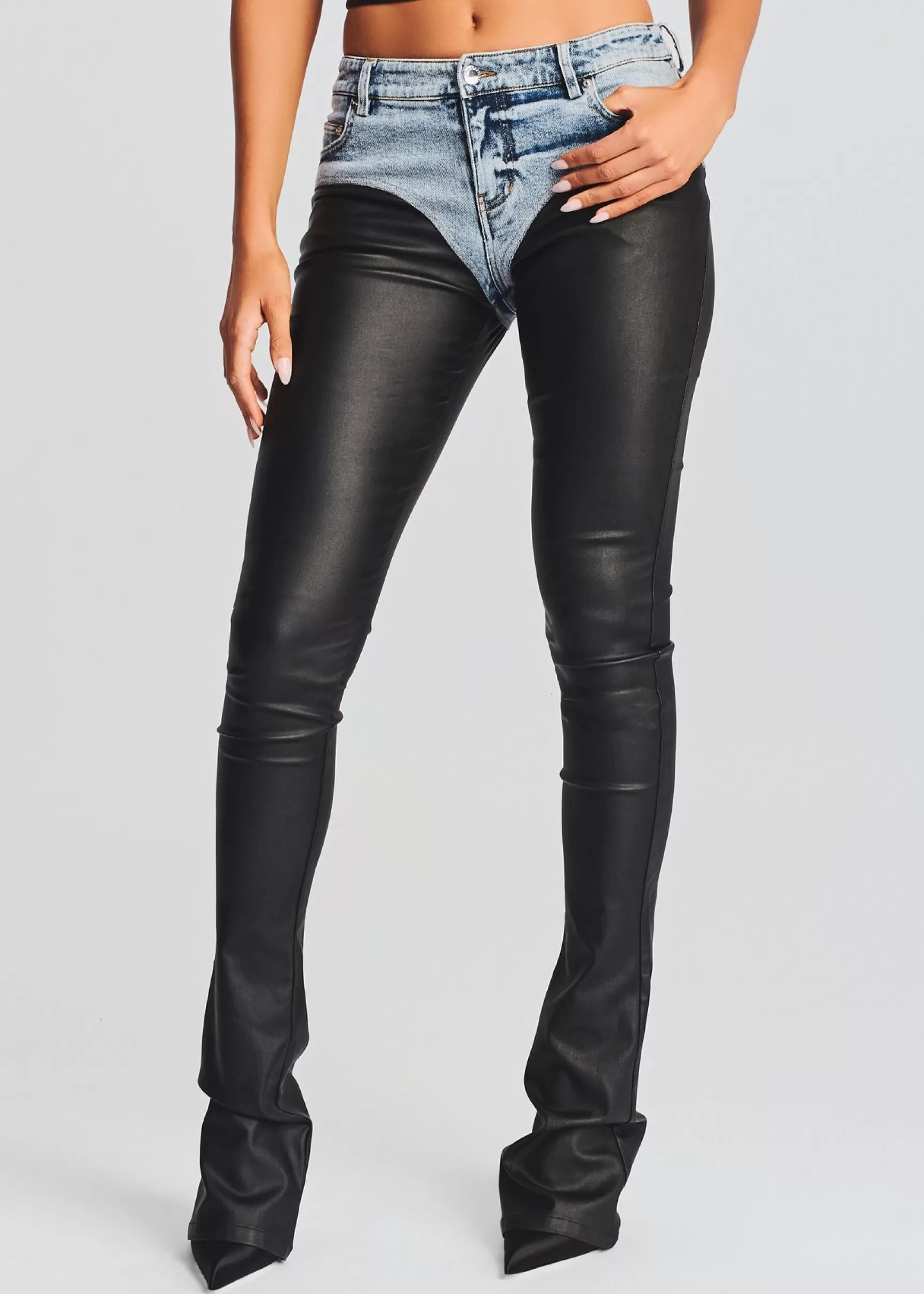Bottoms*Retrofete Rogan Pant Alani Coated Black