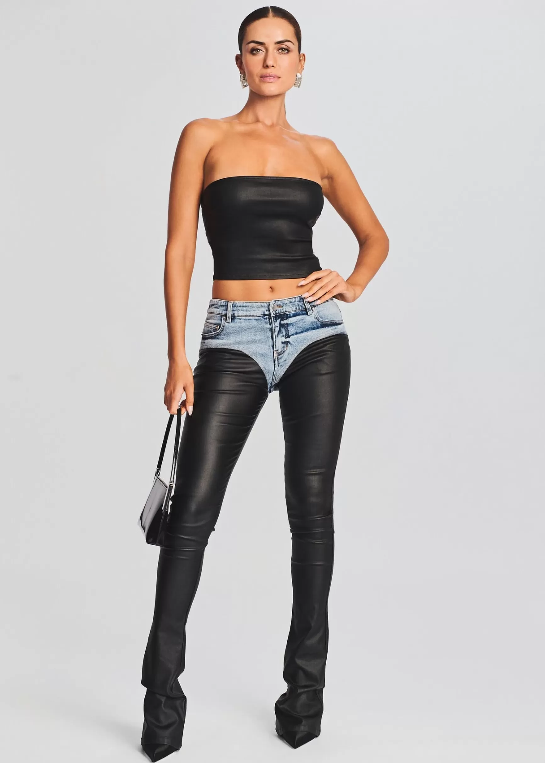 Bottoms*Retrofete Rogan Pant Alani Coated Black