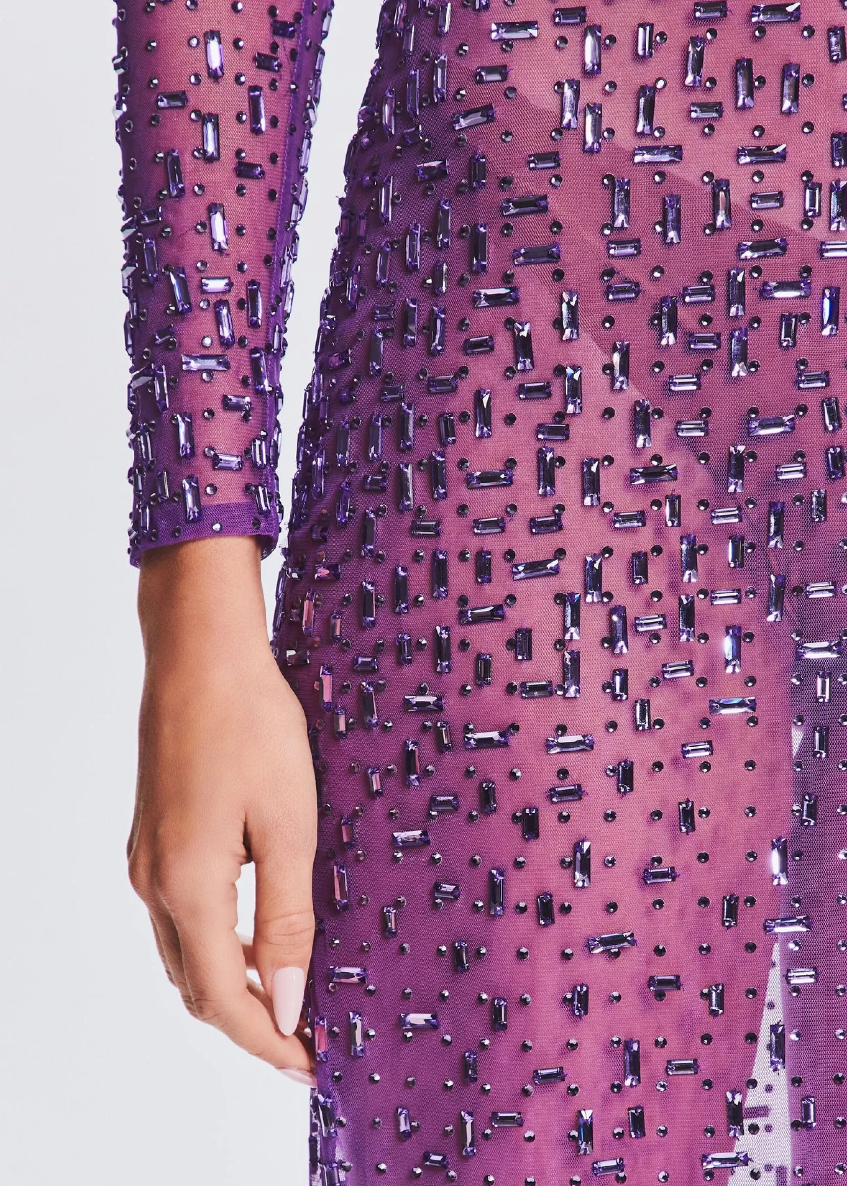 Maxi*Retrofete Vinci Sequin Dress Amethyst